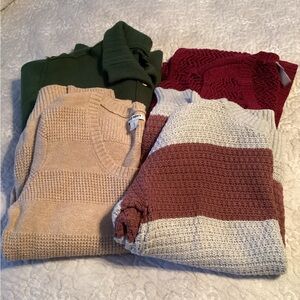 Women's Sweaters- chicos, tahari, old navy size medium Beige old navy sz large